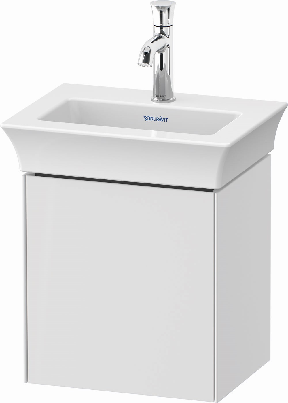 Duravit White Tulip szekrény 38.4x29.8x41 cm Függesztett, mosdó alatti fehér WT4240L8585