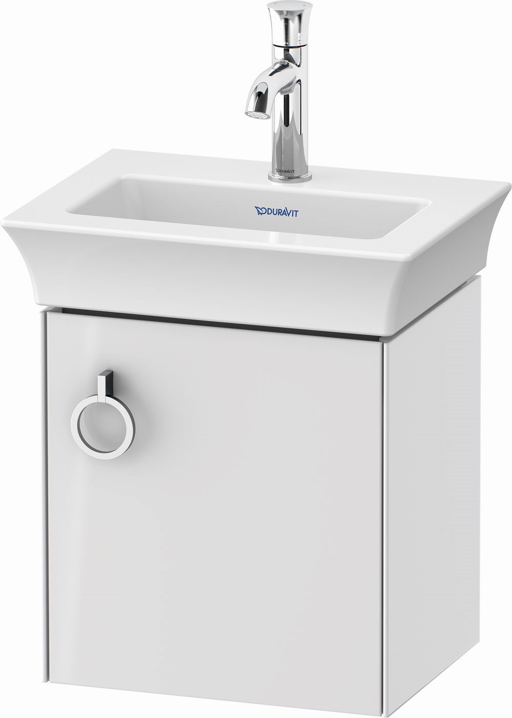 Duravit White Tulip szekrény 38.4x29.8x41 cm Függesztett, mosdó alatti fehér WT4250R8585