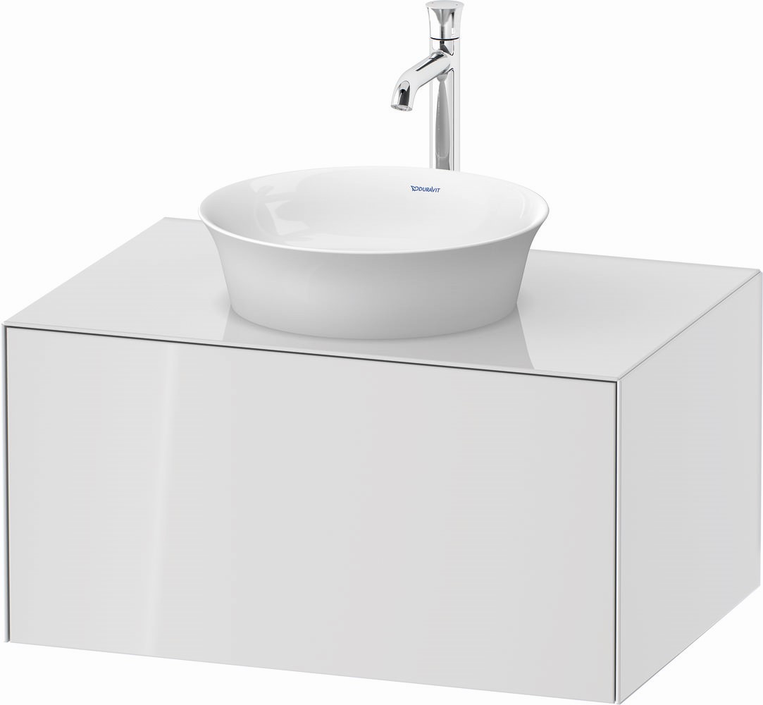 Duravit White Tulip szekrény 80x55x40.8 cm mosdókagyló alá akasztható fehér WT497508585