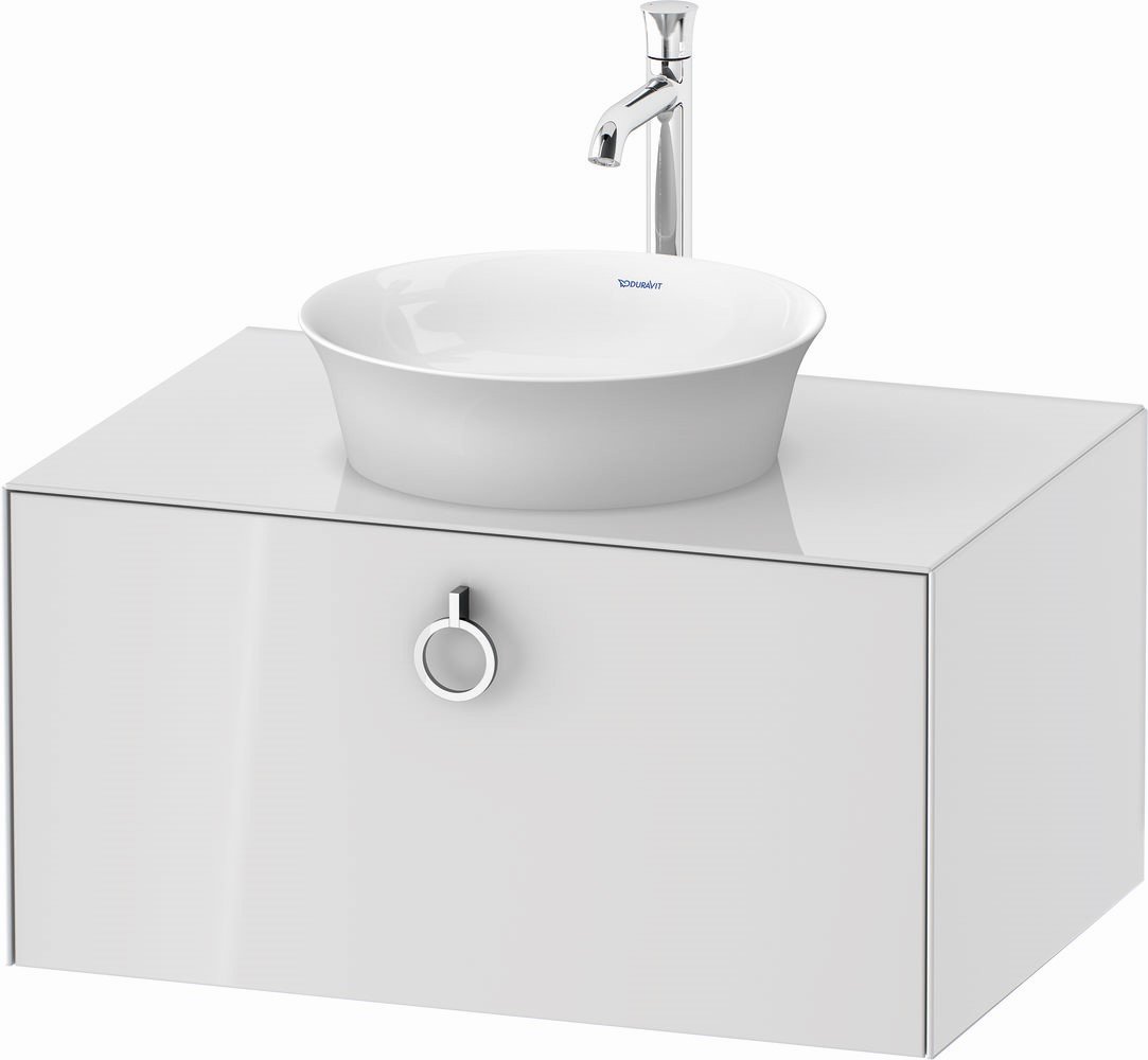 Duravit White Tulip szekrény 80x55x40.8 cm mosdókagyló alá akasztható fehér WT498008585