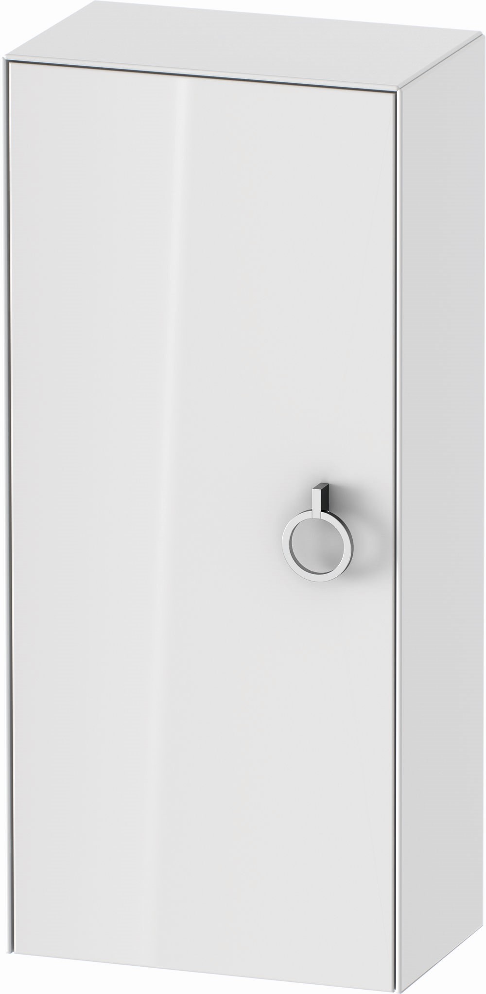 Duravit White Tulip szekrény 40x24x88 cm oldalra akasztható fehér WT1323L8585
