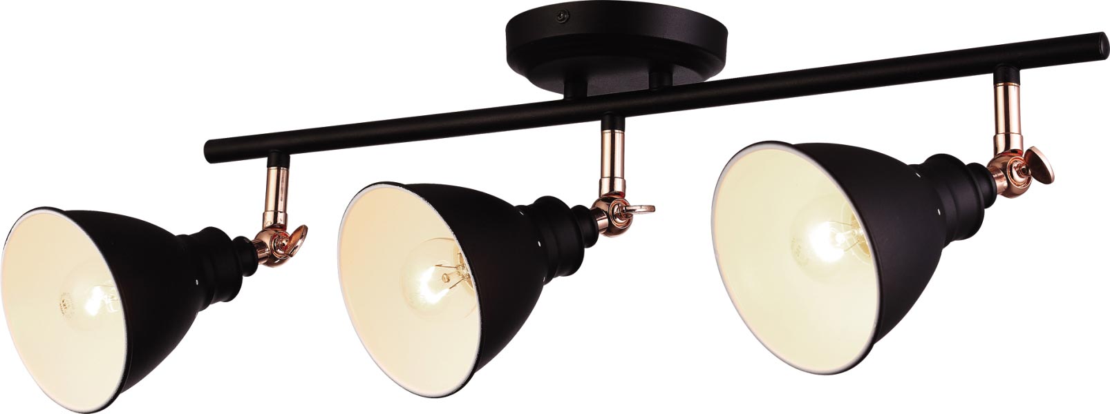 Kaja Watso Black mennyezeti lámpa 3x40 W fekete K-8005-3BK