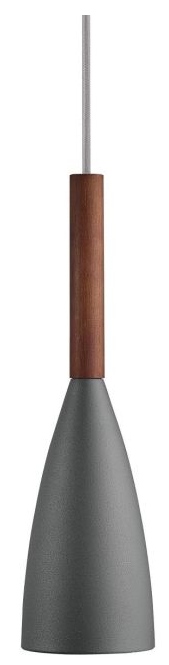 Nordlux Pure függőlámpa 1x40 W szürke/hamvas 78283011