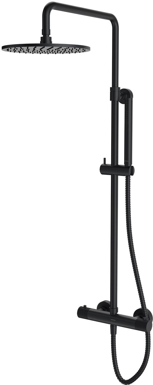 Omnires Contour zuhany készlet fal termosztáttal || CT8044AT