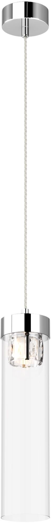 Zuma Line Gem függőlámpa 1x28 W króm-átlátszó P0389-01D-F4AC