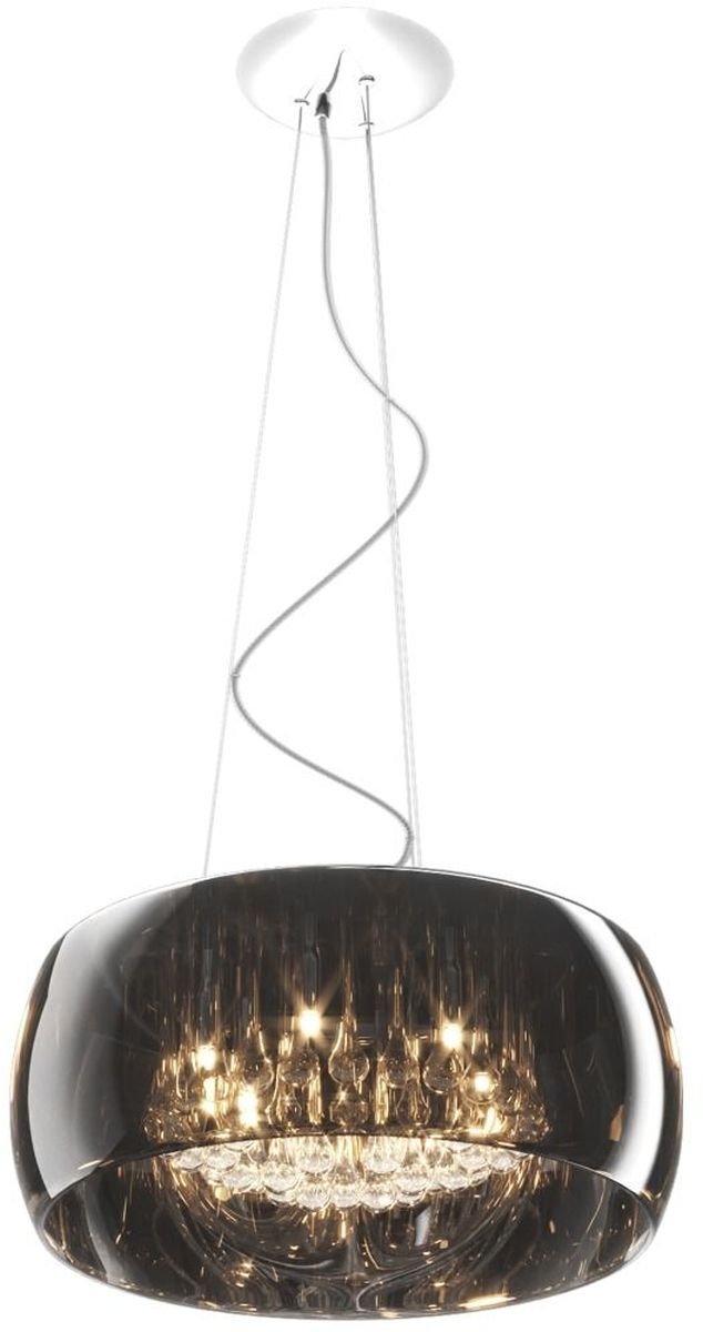 Zuma Line Crystal függőlámpa 6x42 W króm-füst színű -kristály P0076-06X-F4FZ