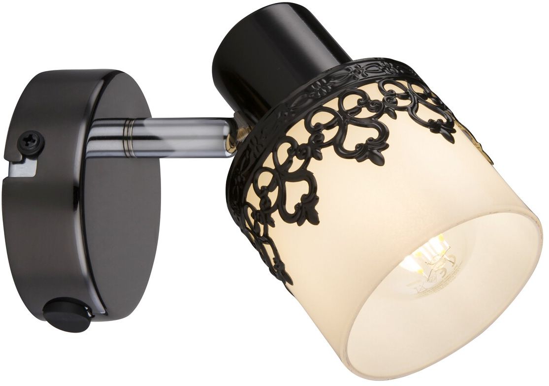 Rabalux Lacey oldalfali lámpa 1x40 W fehér-fekete 5341