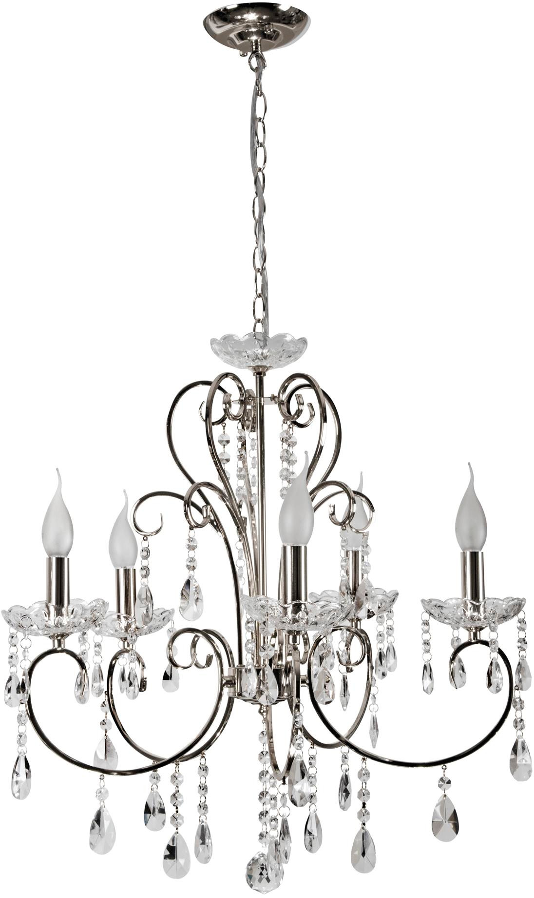 Candellux Aurora függőlámpa 5x40 W króm 35-96152