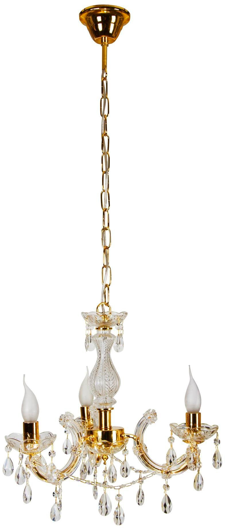 Candellux Maria Teresa függőlámpa 3x40 W arany 33-94639