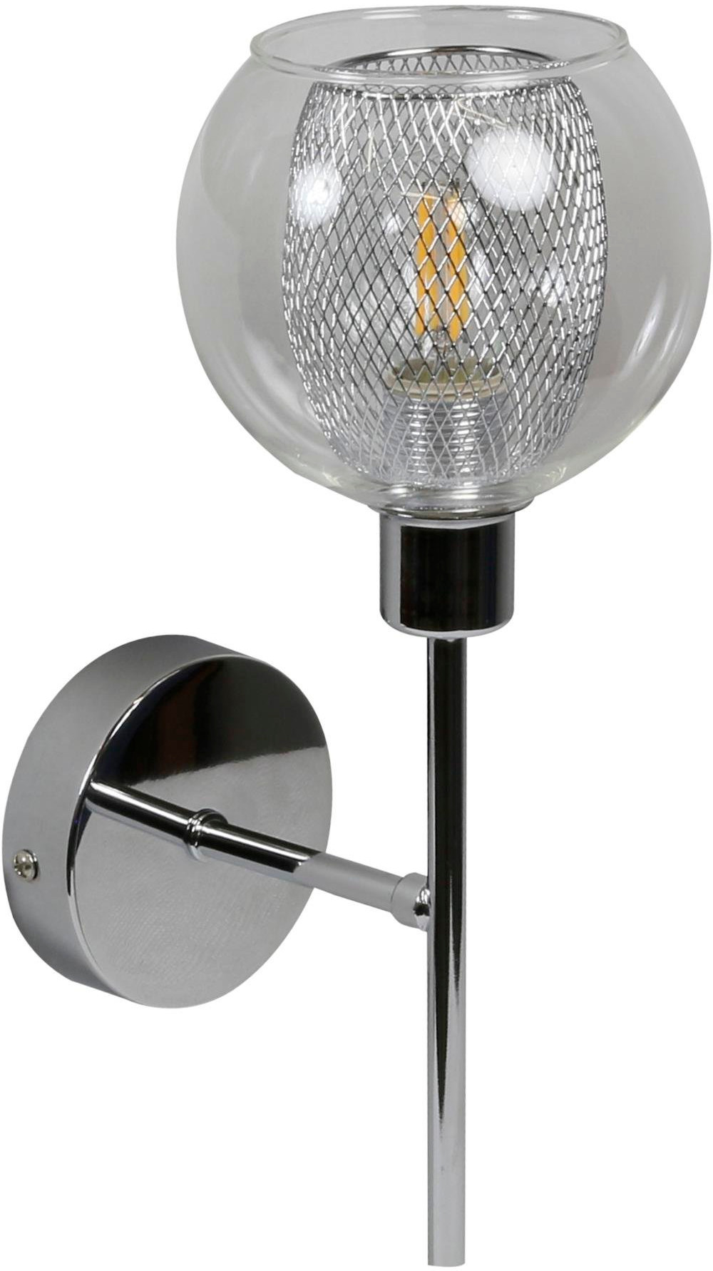 Candellux Ozzo oldalfali lámpa 1x40 W króm 21-72184