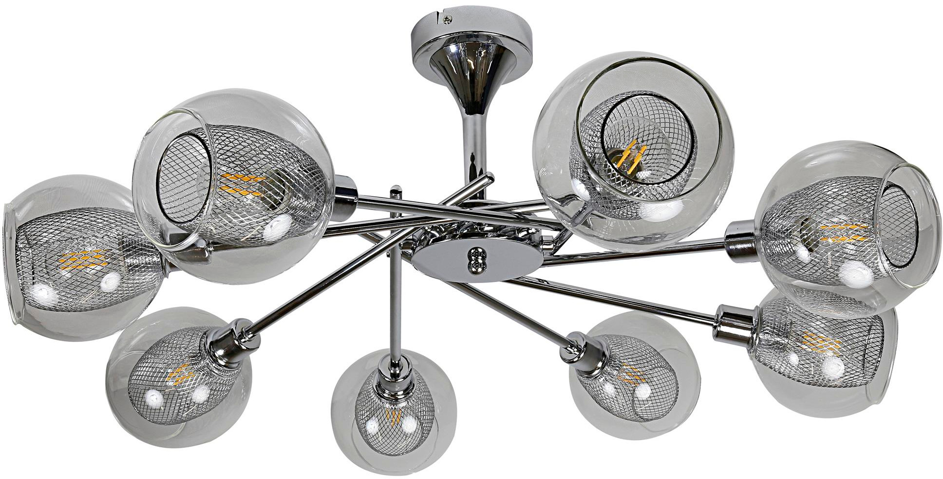 Candellux Ozzo mennyezeti lámpa x40 W króm 38-72283