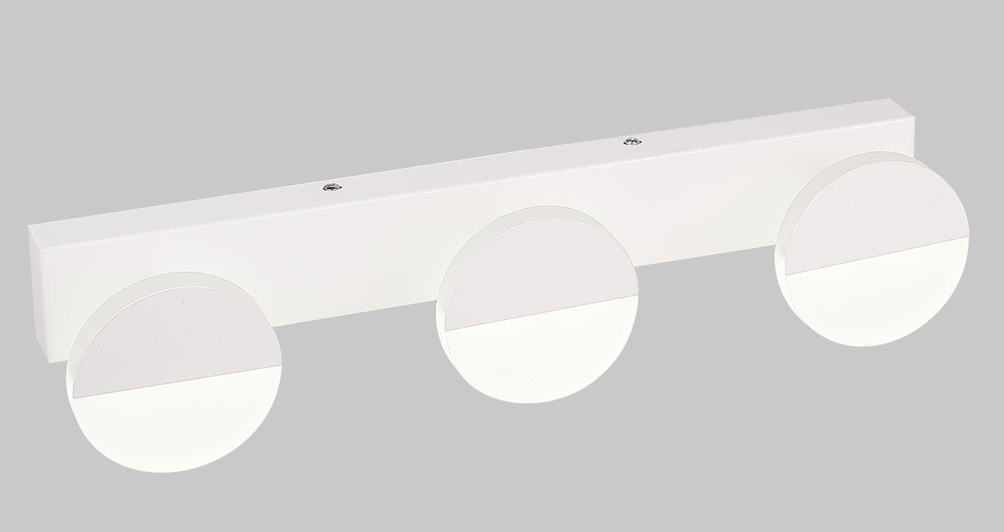 Candellux Sing oldalfali lámpa 3x3 W fehér 23-72818