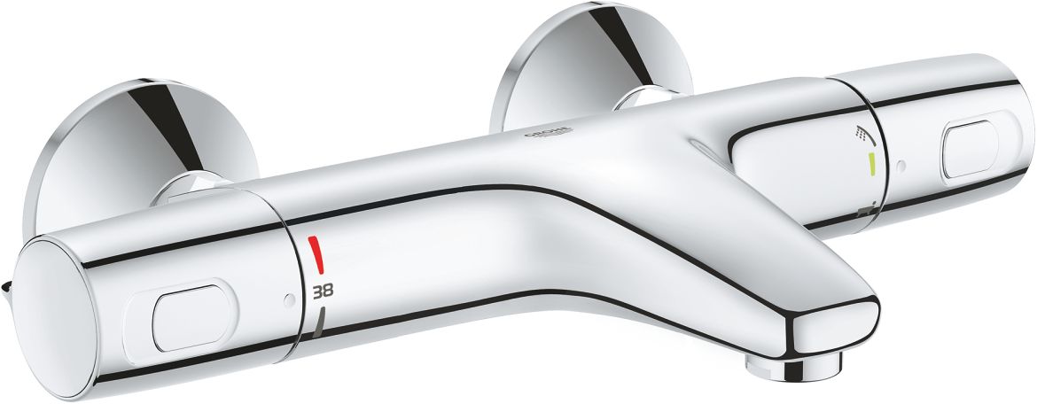 Grohe Precision kád és zuhany csaptelep fali z termosztáttal króm 34227002