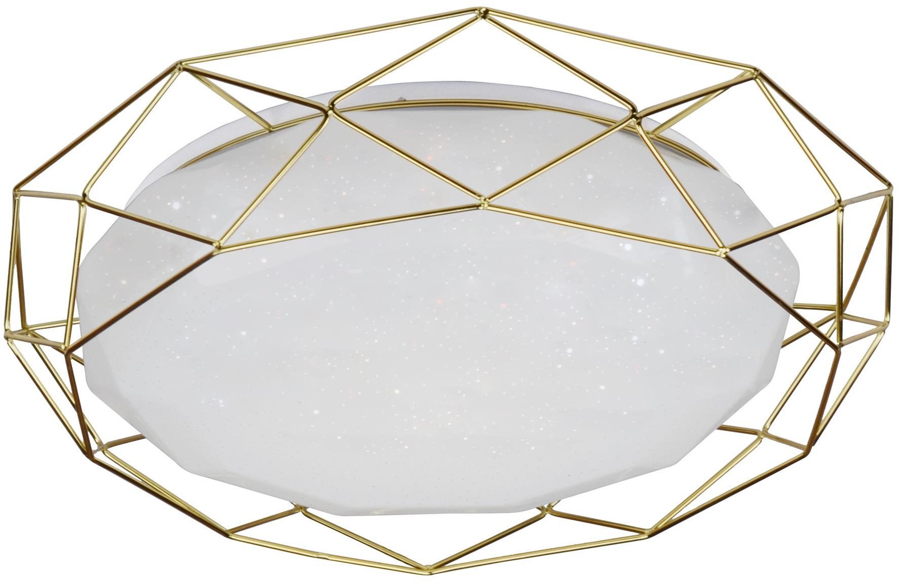 Candellux Sven mennyezet 1x24 W fehér-arany 98-66312