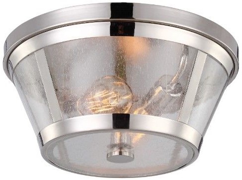 Elstead Lighting Harrow mennyezeti lámpa 2x60 W nikkel FE-HARROW-F