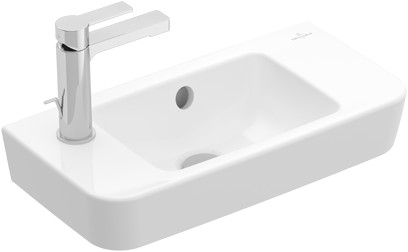 Villeroy & Boch O.Novo mosdótál 50x25 cm négyszögletes klasszikus fehér 4342L501