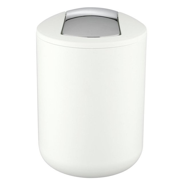 Wenko Brasil szemeteskosár 2 l króm-fehér 21206100