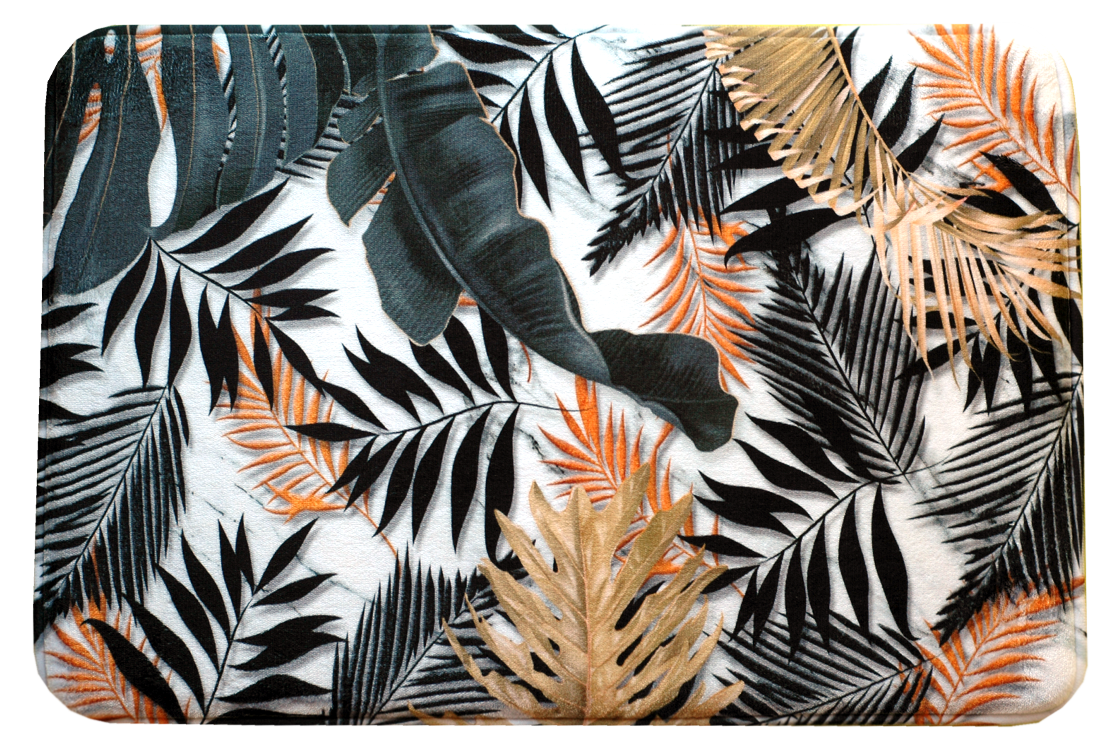 Hyggli fürdőszoba szőnyeg 60x40 cm négyszögletes színek keveréke 70-052