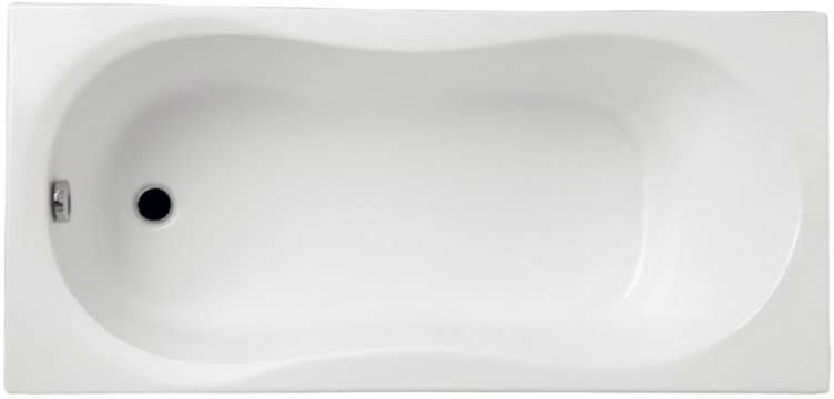 Polimat Gracja egyenes kád 140x70 cm fehér 00307