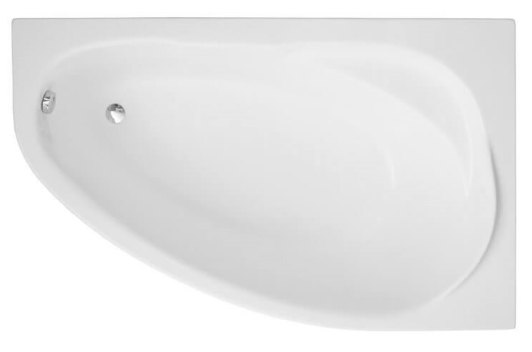 Polimat Marea sarokkád 160x100 cm jobboldali fehér 00532