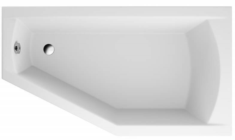 Polimat Selena sarokkád 160x90 cm jobboldali fehér 00951