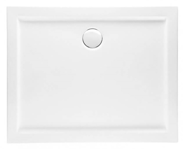 Polimat Goliat téglalap alakú zuhanytálca 100x90 cm fehér 00599