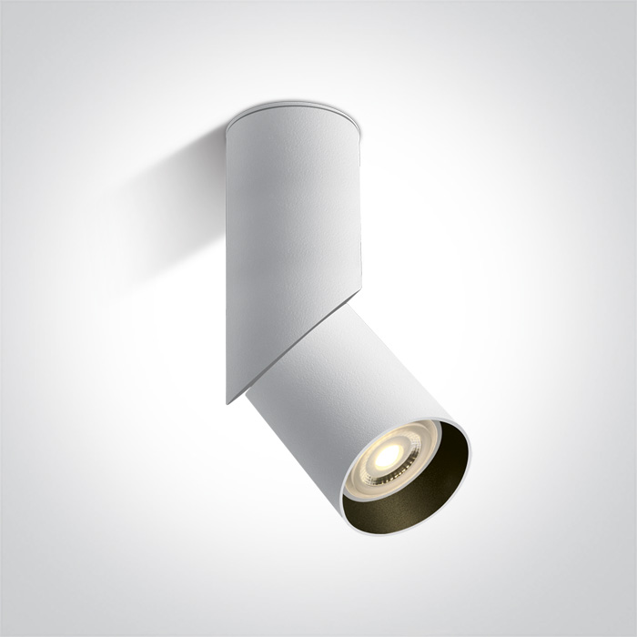 One Light Davos mennyezeti lámpa 1x10 W fehér 12105E4/W