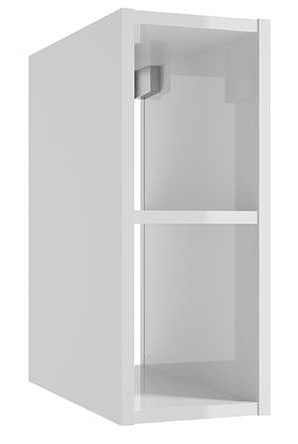 Defra Kubik szekrény 20x41.2x50 cm oldalt függő fehér 001-A-02009