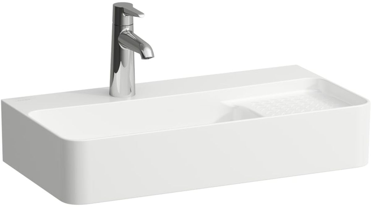 Laufen Val mosdótál 60x31.5 cm négyszögletes klasszikus fehér fényes H8152850001091