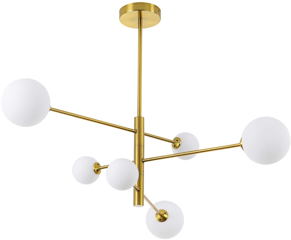 Light Prestige Dorado mennyezeti lámpa 6x40 W fehér-arany LP-002/6P