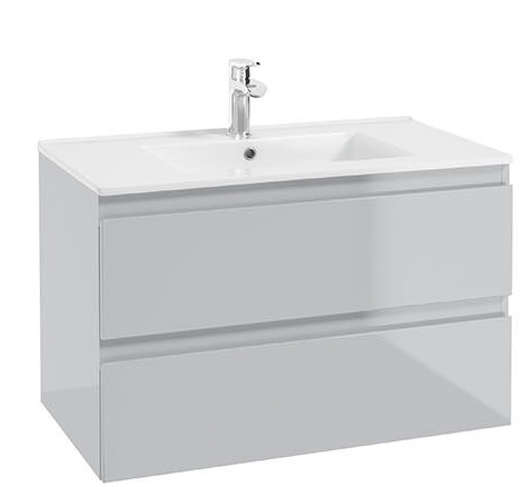Defra Como szekrény 79.9x45.8x50 cm Függesztett, mosdó alatti szürke 123-D-08050