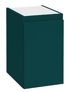 Defra Como szekrény 30x40x50 cm oldalt függő zöld 123-B-03005