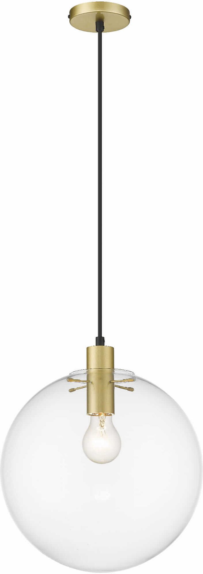 Light Prestige Puerto függőlámpa 1x50 W átlátszó-arany LP-004/1PLGD