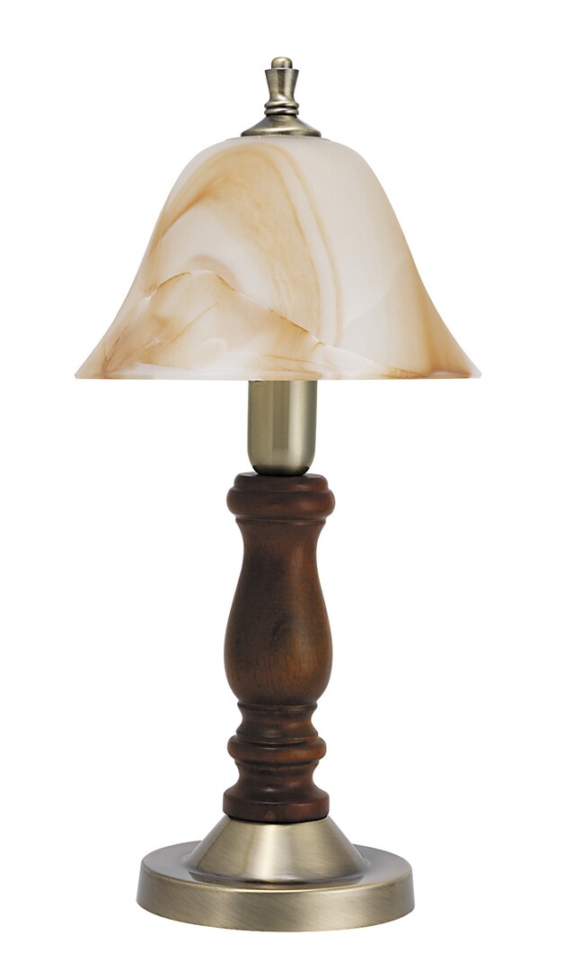 Rabalux Rustic 3 asztali lámpa 1x40 W sárgaréz-barna 7092