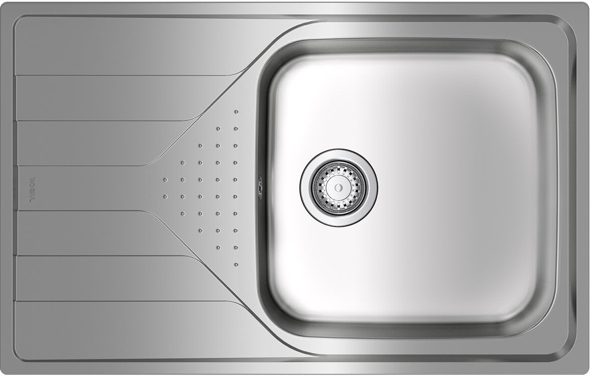 Teka Universe acél mosogató szifonnal 79x50 cm acél 115110030