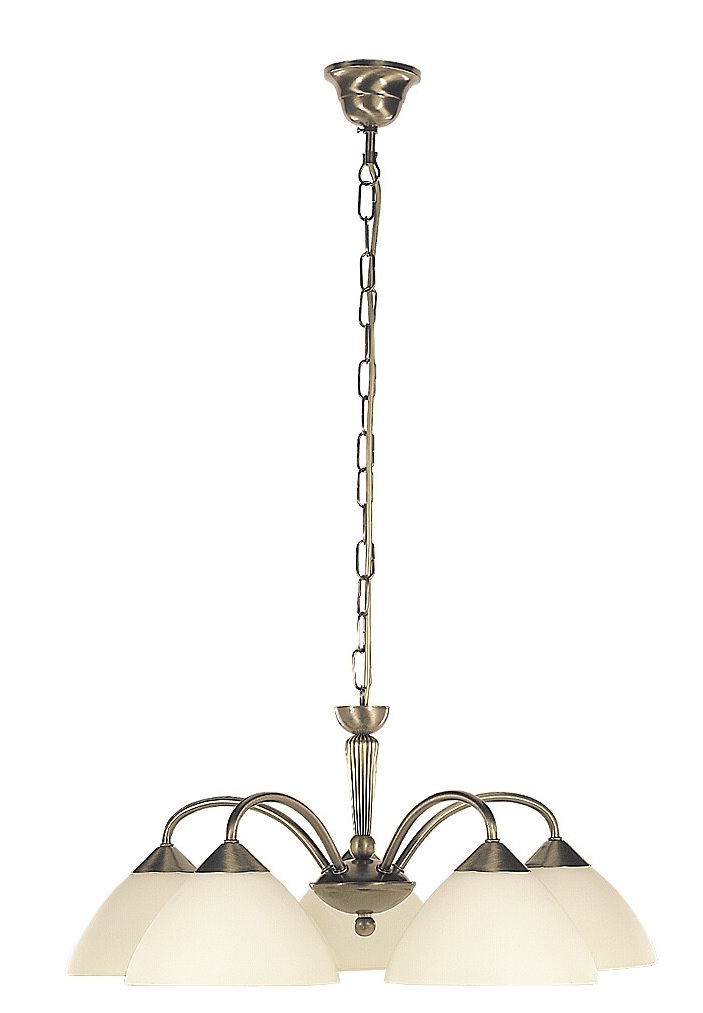 Rabalux Regina függőlámpa 5x40 W sárgaréz-krém 8175