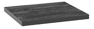 Defra Compose szekrény feletti pult 88.4x43.2 cm fekete 001-F-09012