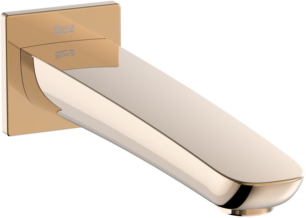 Roca Insignia Rose Gold kifolyócső csaptelep fürdőkádhoz arany A5A0703RG0