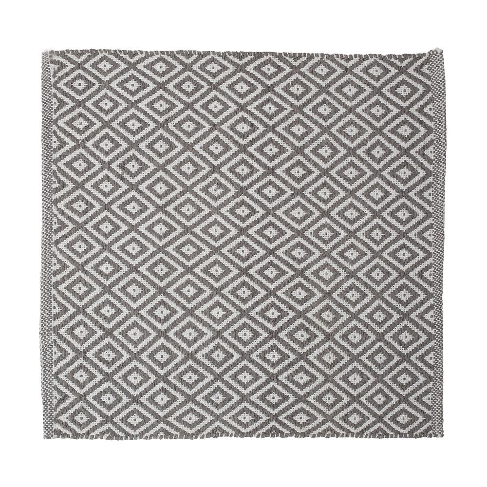 Sealskin Trellis fürdőszoba szőnyeg 60x60 cm négyzet szürke 800108