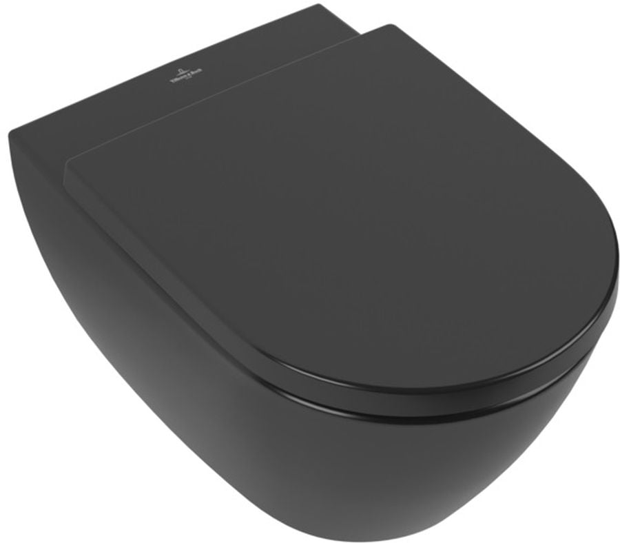 Villeroy & Boch Subway 2.0 wc csésze függesztett igen fekete 5614R0S5