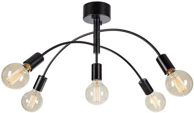 Markslöjd Cygnus függőlámpa 5x40 W fekete 108284