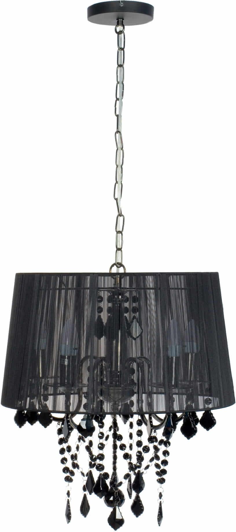 Light Prestige Mona függőlámpa 3x40 W fekete-króm LP-5005/3PBK