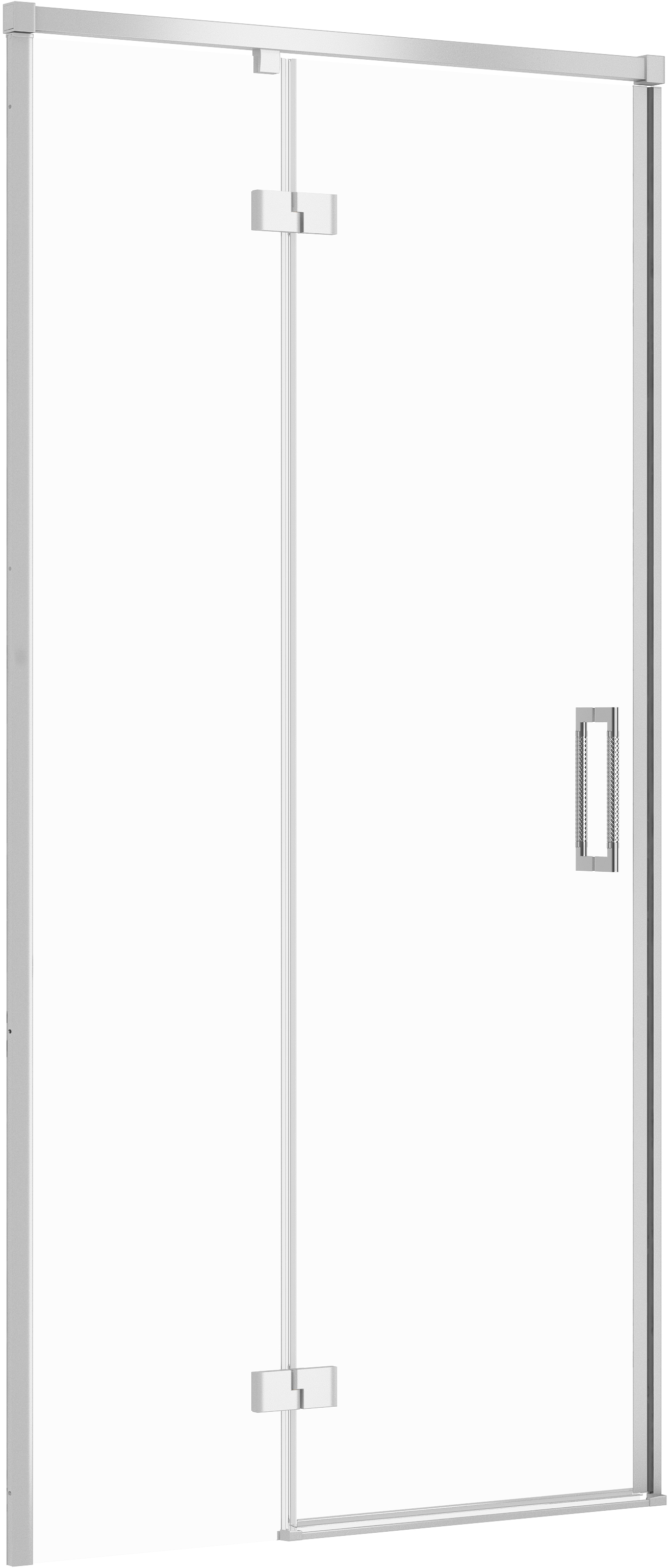 Cersanit Larga zuhanyajtók 100 cm dönthető króm fényes/átlátszó üveg S932-121