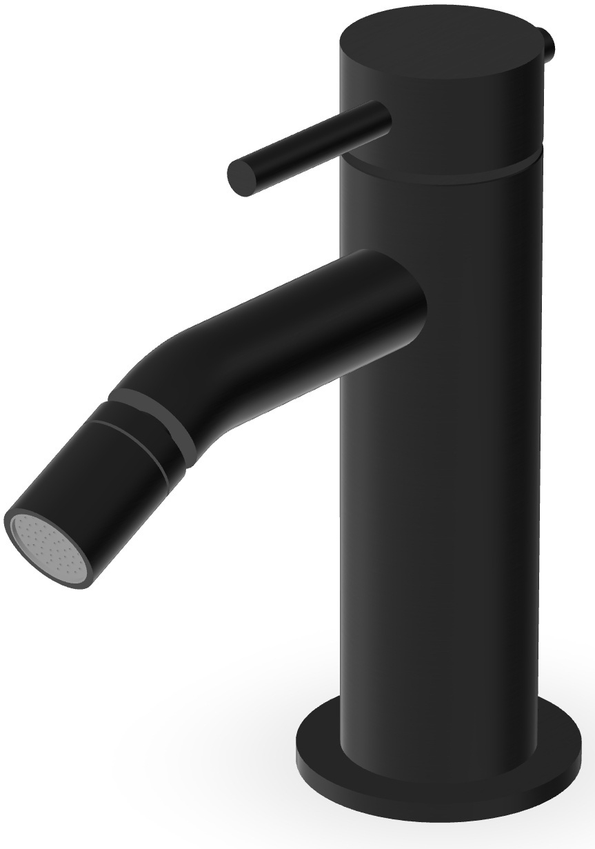 Zucchetti Helm bidé csaptelep álló fekete ZHE378.XP81