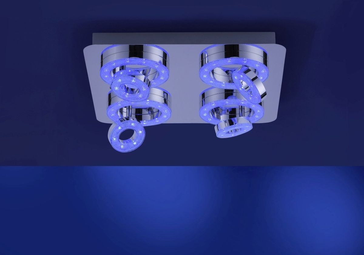 Just Light Lola Smart Tim mennyezeti lámpa x3.1 W króm 14662-17