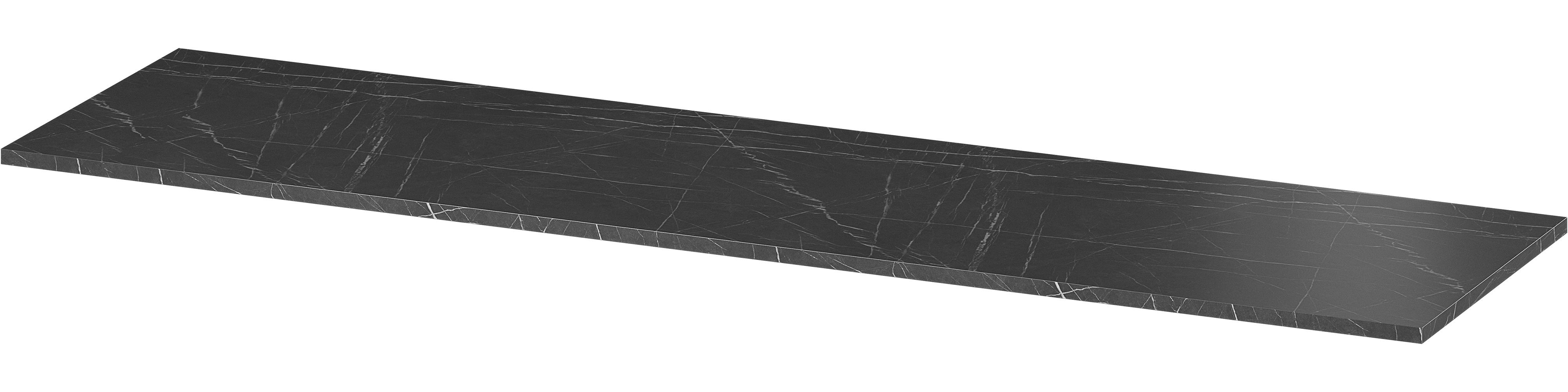 Cersanit Larga pult 180.2x45 cm fekete S932-063