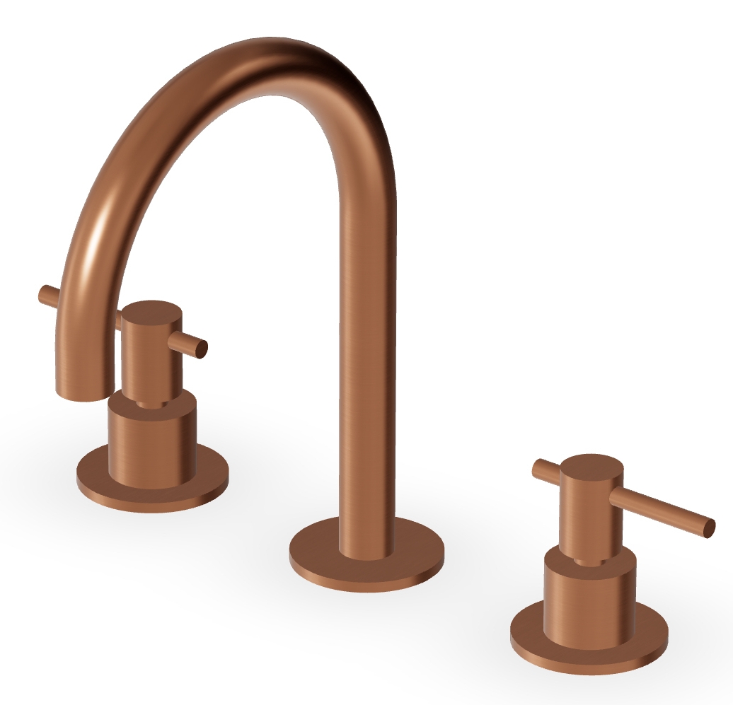 Zucchetti Helm mosdócsaptelep álló réz ZHL515.XP91