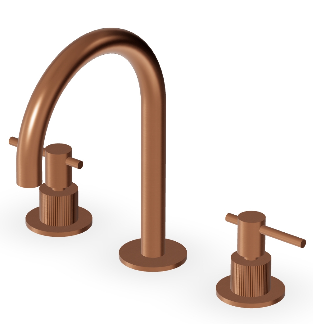 Zucchetti Helm mosdócsaptelep álló réz ZHL515.XP91G2