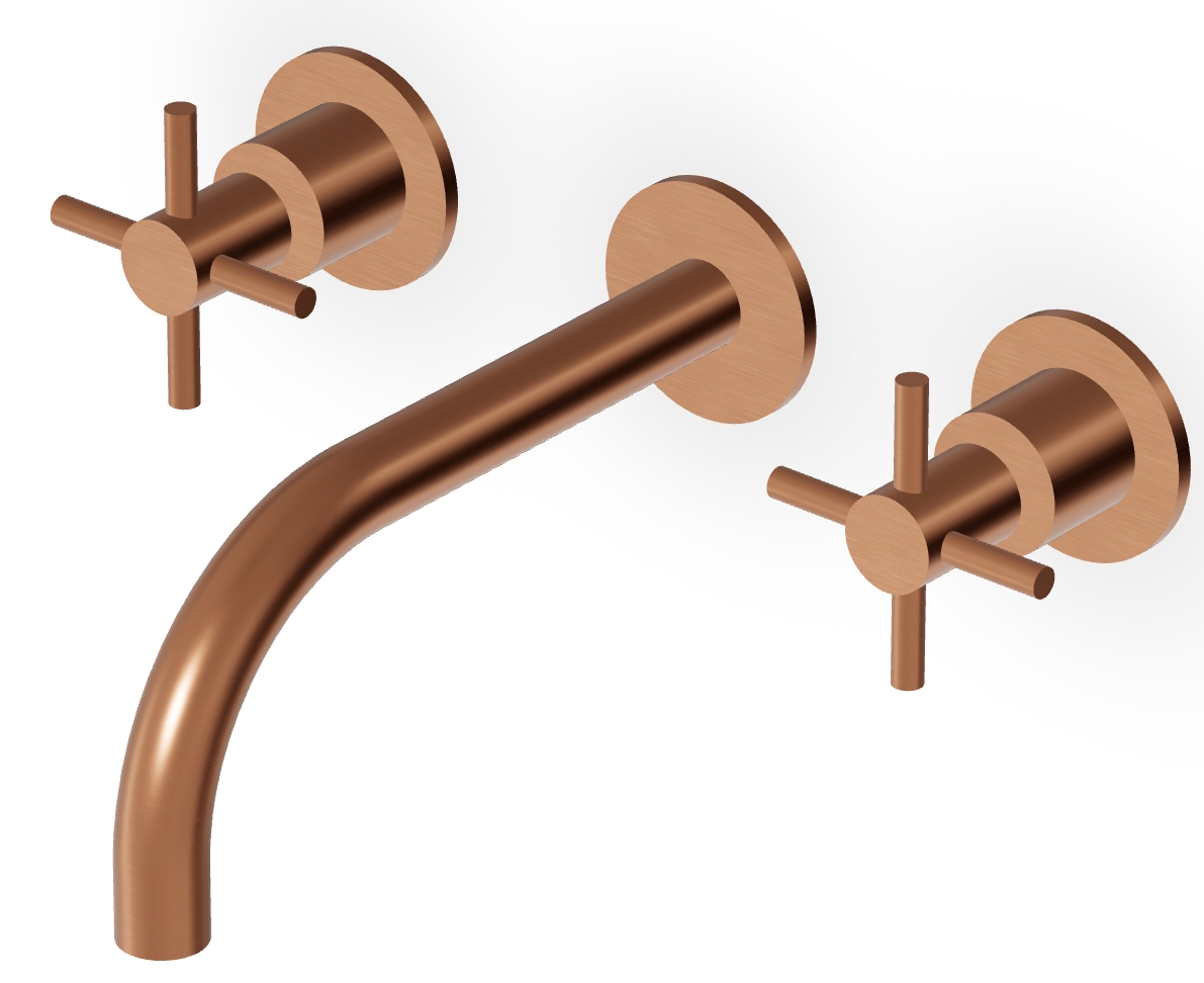 Zucchetti Helm mosdócsaptelep süllyesztett réz ZHM760.XP91