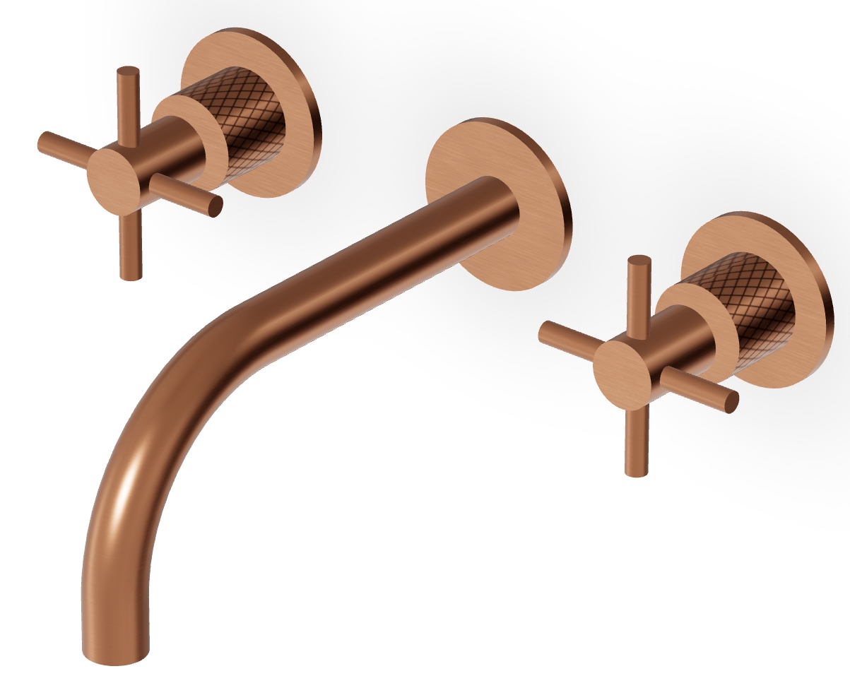 Zucchetti Helm mosdócsaptelep süllyesztett réz ZHM760.XP91G3